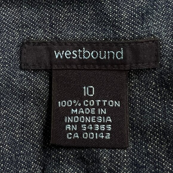 Vintage A-line Drop Waist Midi Skirt Full Denim Jean Coastal Cowgirl Westerncore - Picture 6 of 9